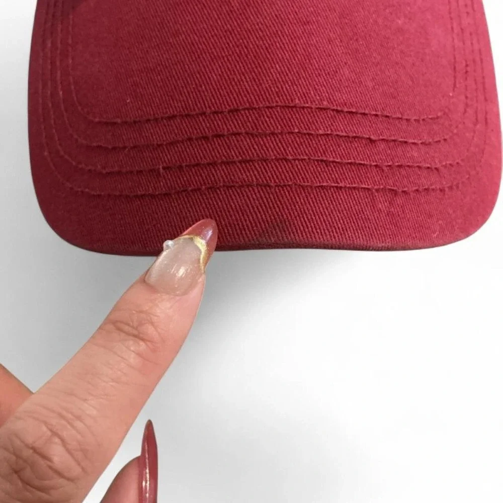 Harry Potter Hogwarts Alumni Cap Unisex OSFM Burgundy Good Embroidered Hat